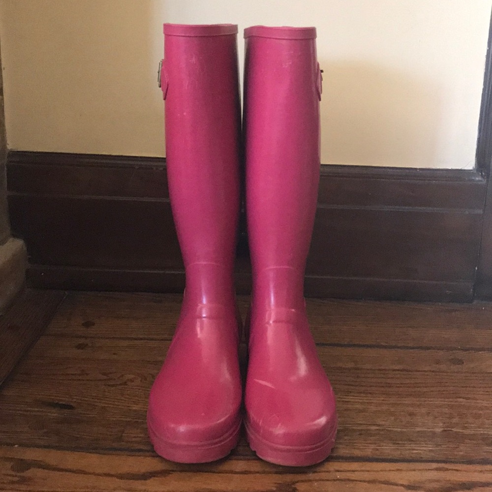 Polo Sport Pink Rainboots, Sz 6